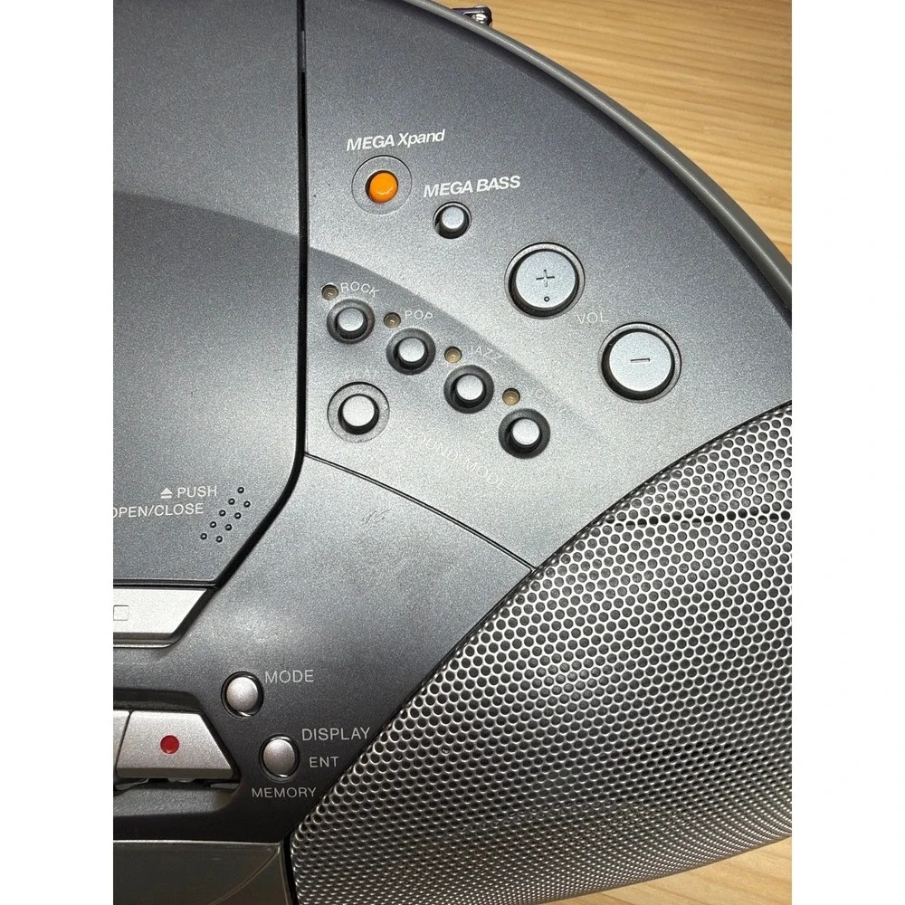 Sony CFD-S500 CD Radio Cassette Recorder Boombox Parts Repair Intermittent CD